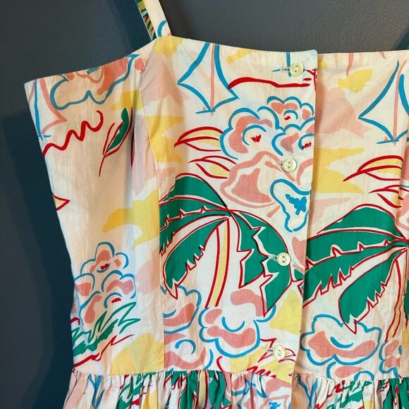 Vintage SilverFern New Zealand Tropical Sundress - Picture 3 of 5